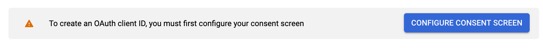 Configure Consent