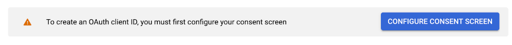 Configure Consent