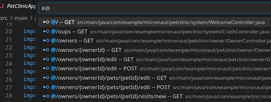 Navigate Micronaut Source Code